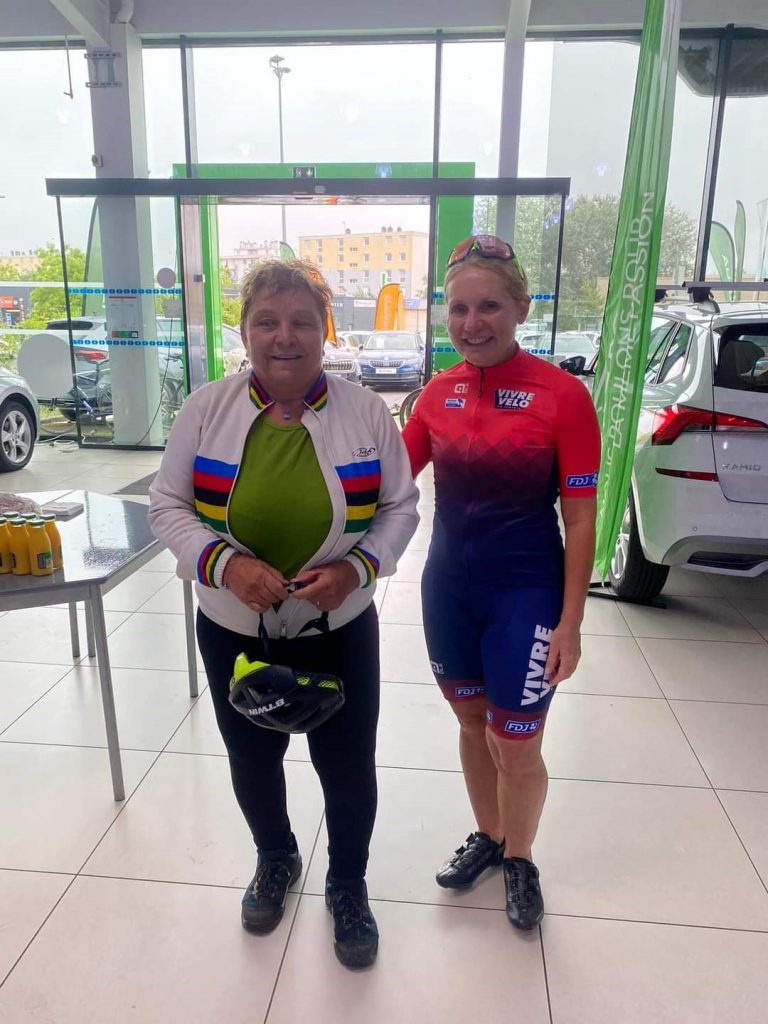 Sortie vélo Ambassadrice FFC Christelle