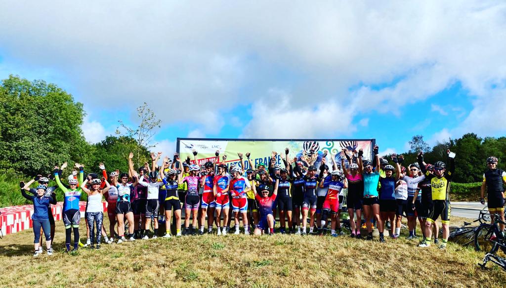 Jennifer ambassadrice ffc bretagne sortie vélo
