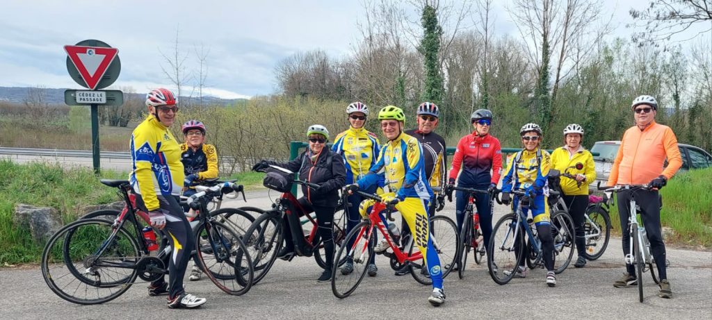 Sortie vélo Ambassadrices FFC Laure Girard