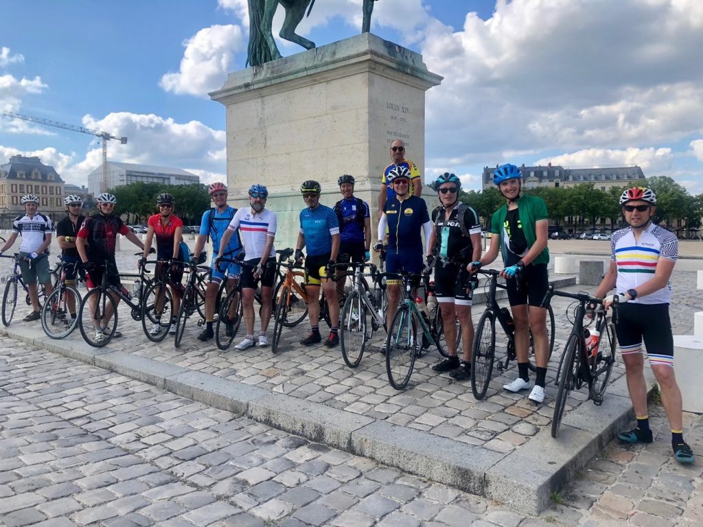 Sortie vélo Magalie Dréan ambassadrice FFC