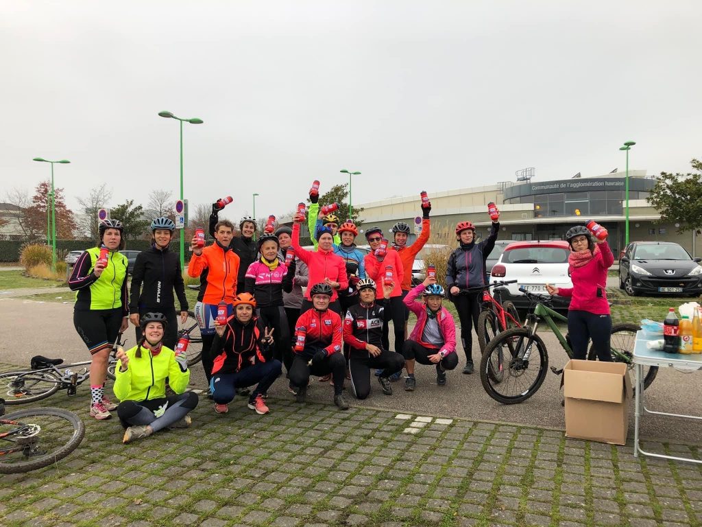 sortie vélo Normandie Ambassadrice FFC Marion Canno