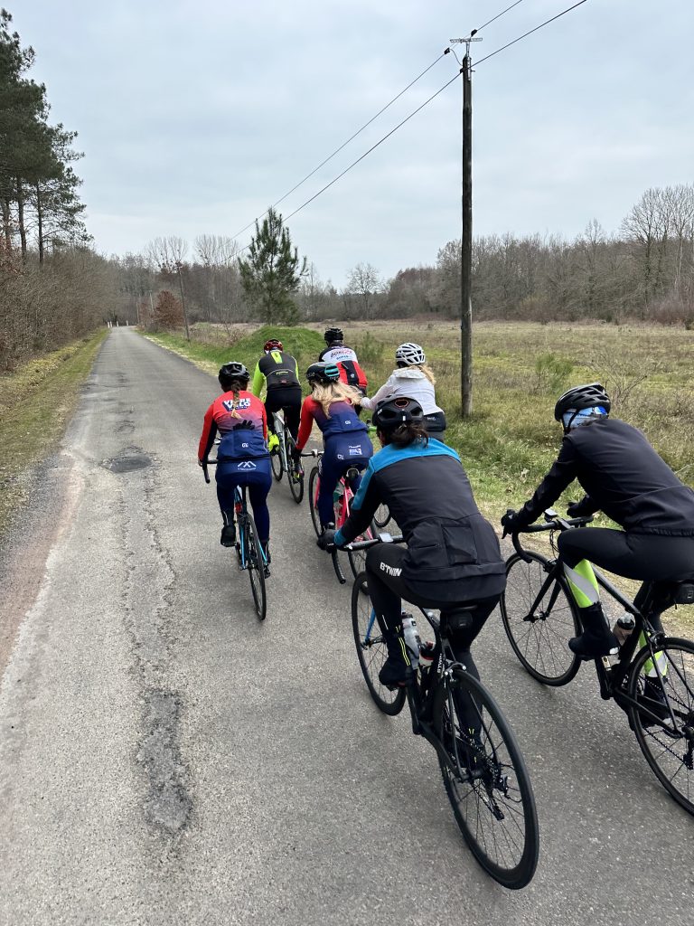 sortie vélo ambassadrice ffc noémie