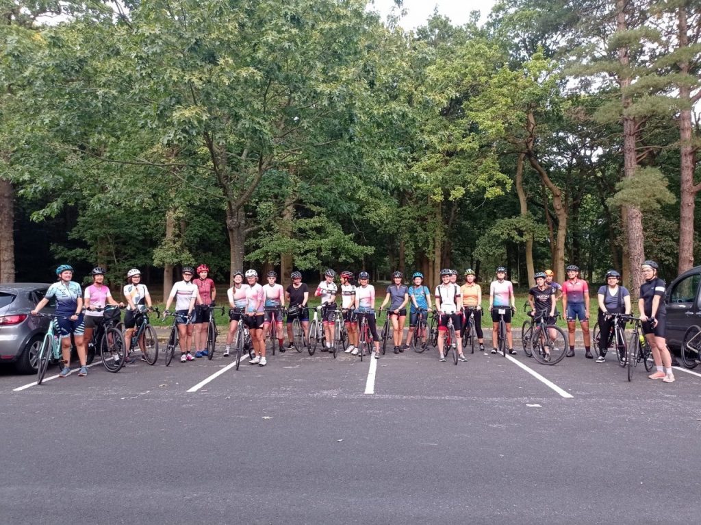 Ambassadrices FFC Anais Gravelais sortie vélo normandie