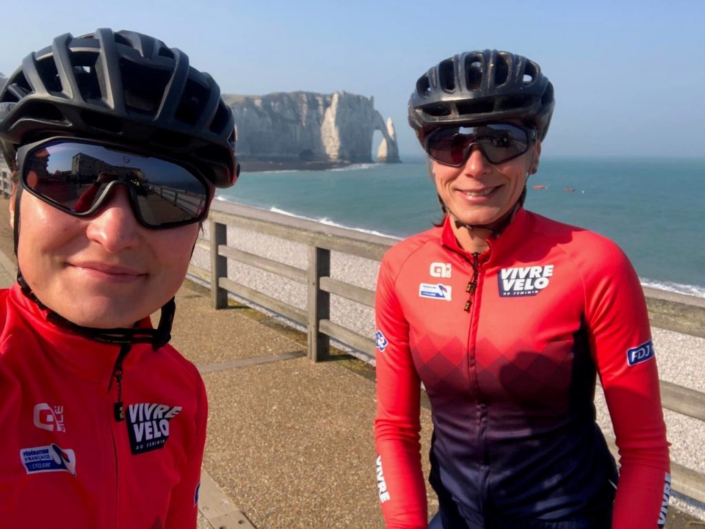 Ambassadrices FFC Anais Gravelais sortie vélo normandie