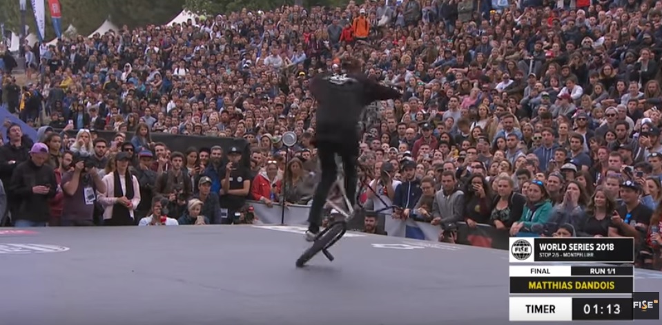 BMX freestyle flatland'