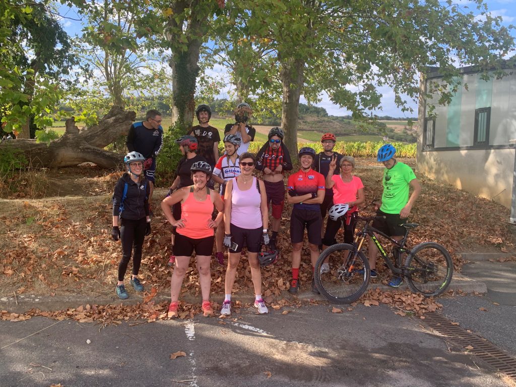Sortie vélo Ambassadrice FFC Clémence Tatreaux
