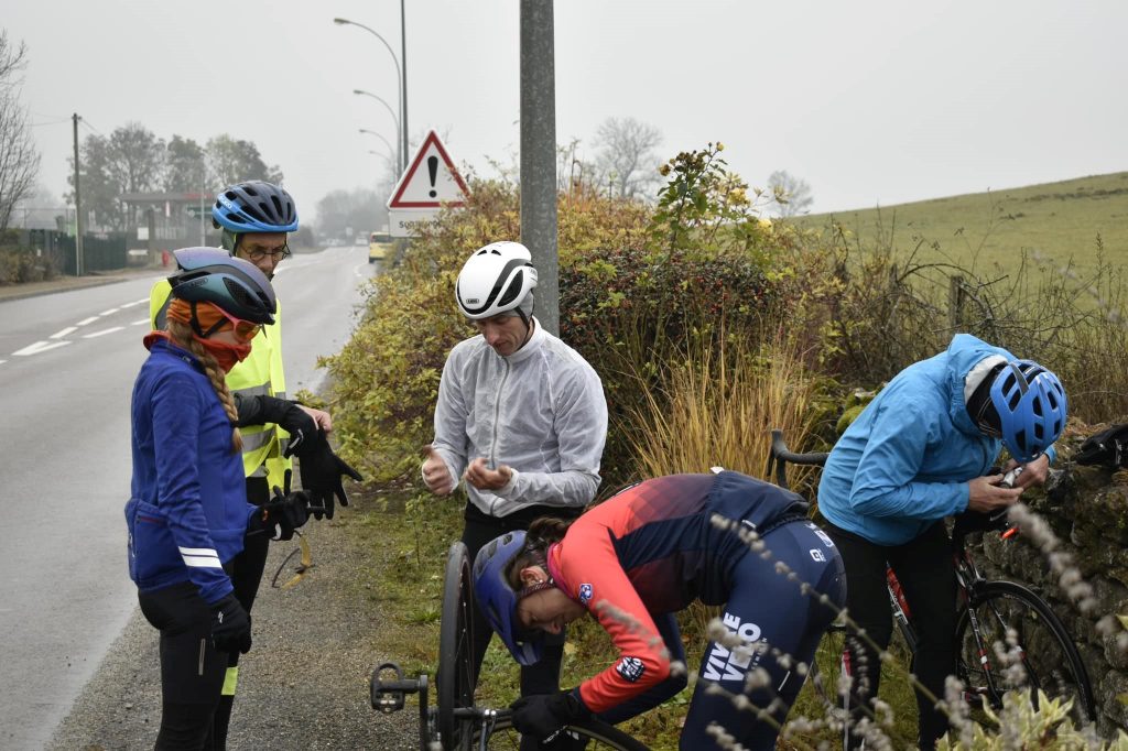 Sortie vélo Ambassadrice FFC Clémence Tatreaux