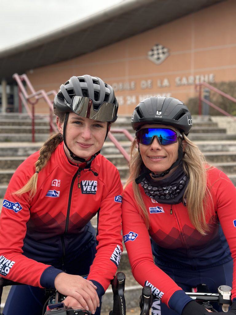 sortie vélo ambassadrice ffc noémie