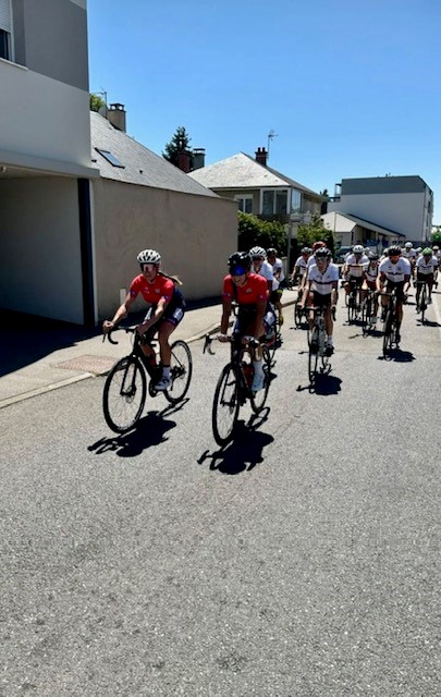 Ambassadrice ffc sortie vélo Aurélie