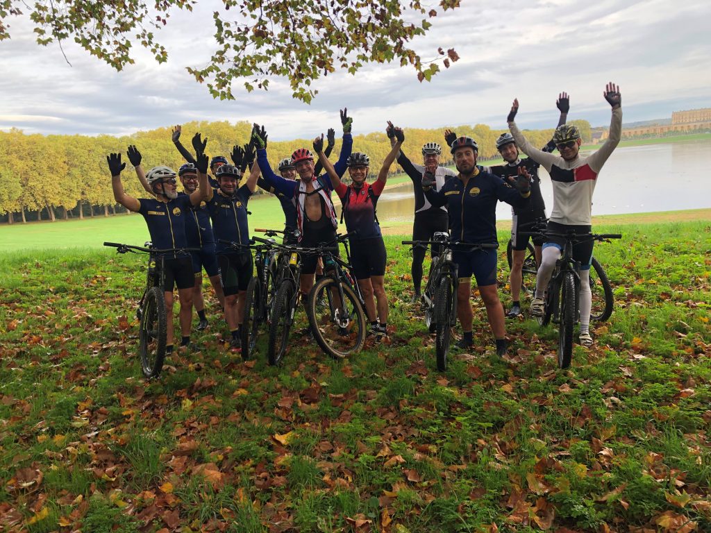 Sortie vélo Magalie Dréan ambassadrice FFC