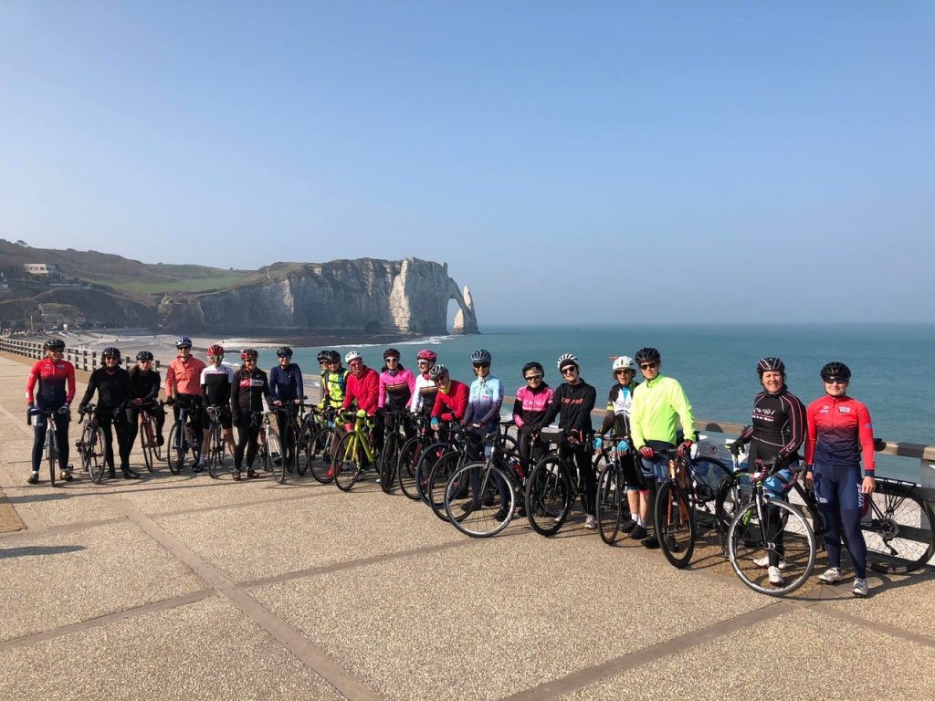 Ambassadrices FFC Anais Gravelais sortie vélo normandie