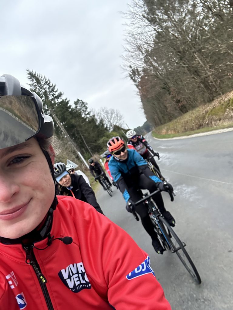 sortie vélo ambassadrice ffc noémie