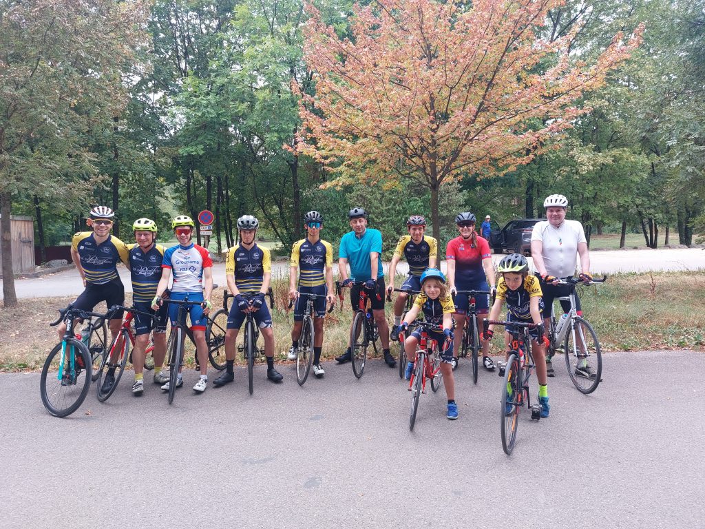 Sortie vélo Ambassadrices FFC Laure Girard