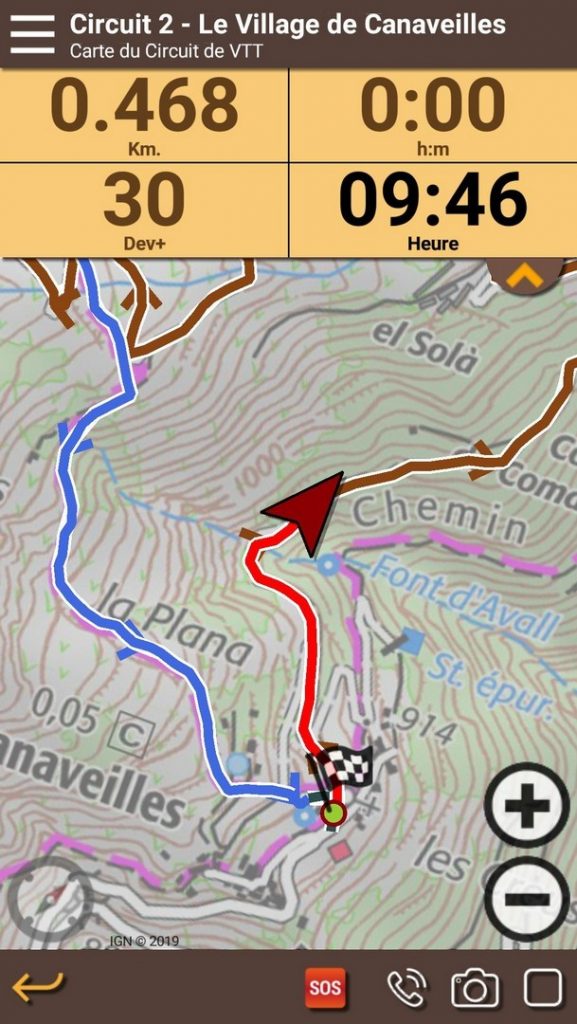 guidage vtt