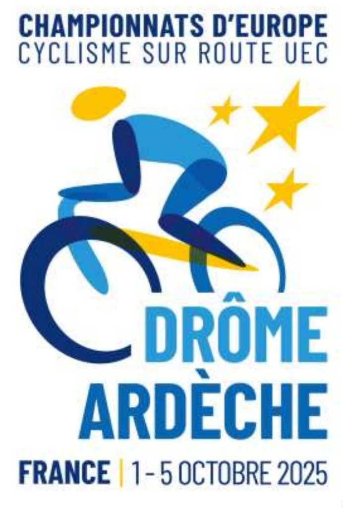 logo championnats europe route 25